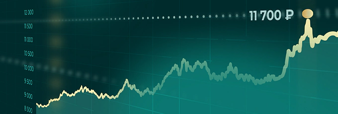 Золото растёт в цене