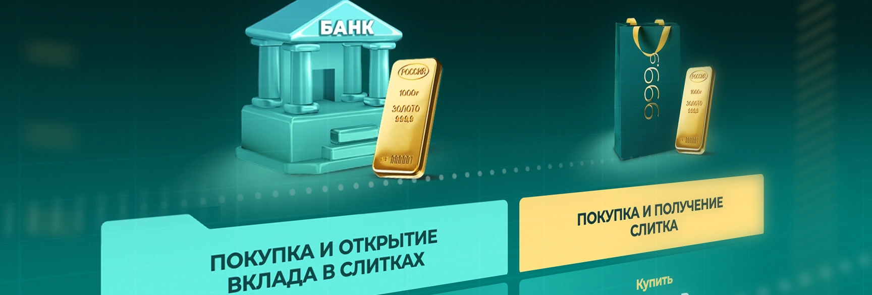 Золото растёт в цене